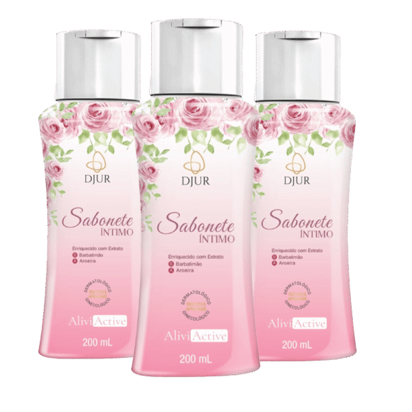 Combo 3 Sabonetes Íntimos Barbatimão e Aroeira