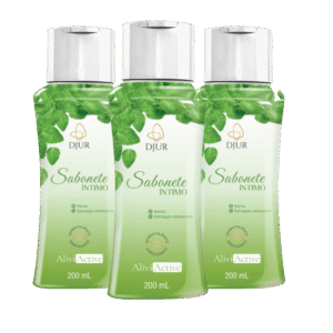 Combo 3 Sabonetes Íntimos Menta