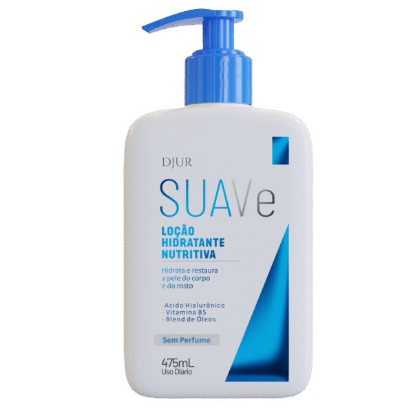 Loção Hidratante DJUR Suave Nutritiva (Pump) – 475ml
